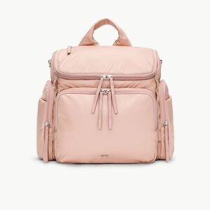 Caraa Baby Bag and/or Backpack in Blush Nylon